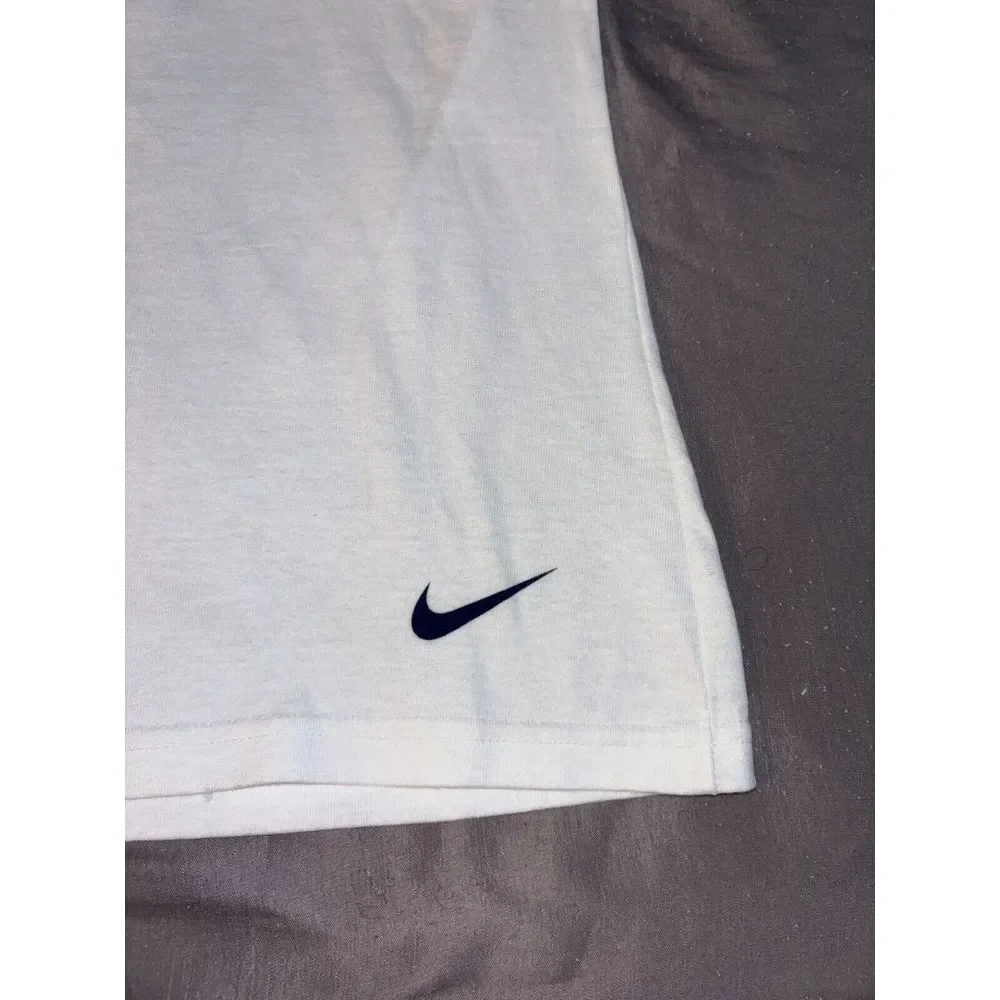 Nike Tee Shirt Boys Large White Beijing 2008 Olympic‎ USA Short Sleeve Crew Neck